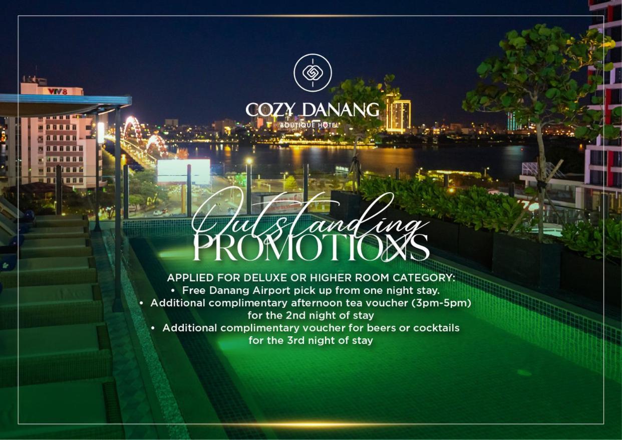Cozy Danang Boutique Hotel Exterior foto